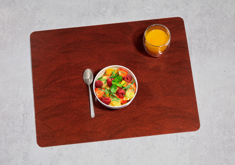 Platex Set De Table Acrylique Brush Brique