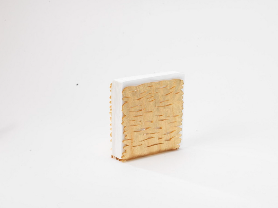 Platex Porte Serviettes Acrylique Old Gold / Old Silver