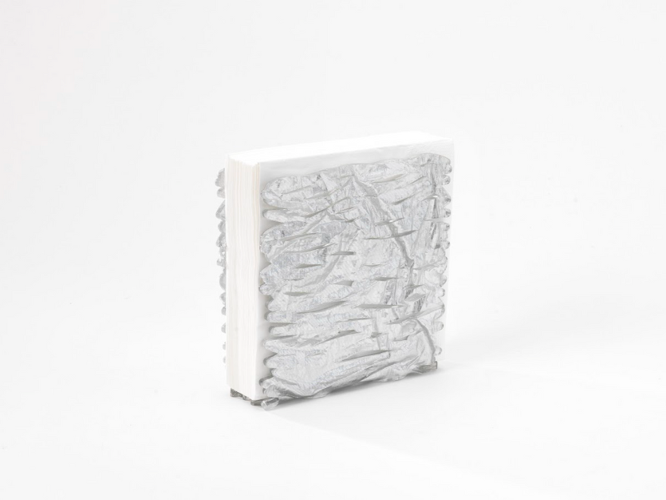 Platex Porte Serviettes Acrylique Old Gold / Old Silver