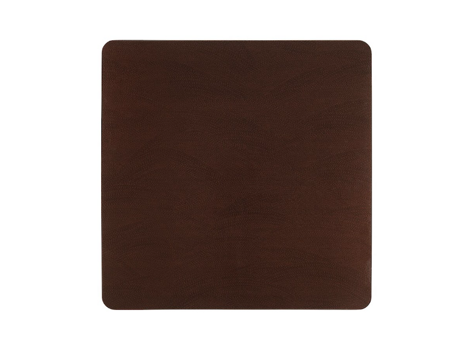 platex Sous-Verres Acryliques Brush - Lot de 4 Chocolat