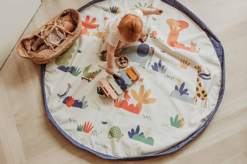 Play & Go Moulin Roty Toupitis Sac De Rangement - Tapis De Jeux