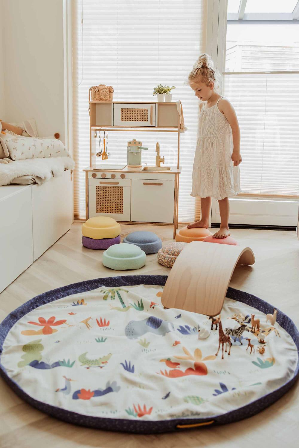 Play & Go Moulin Roty Toupitis Sac De Rangement - Tapis De Jeux