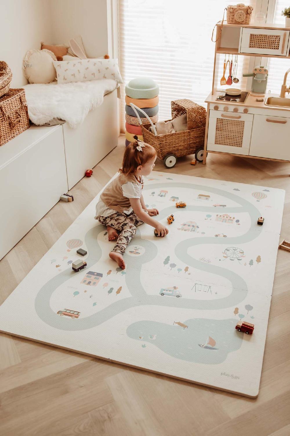 Play & Go EEVAA Village/Terrazzo Tapis Puzzle