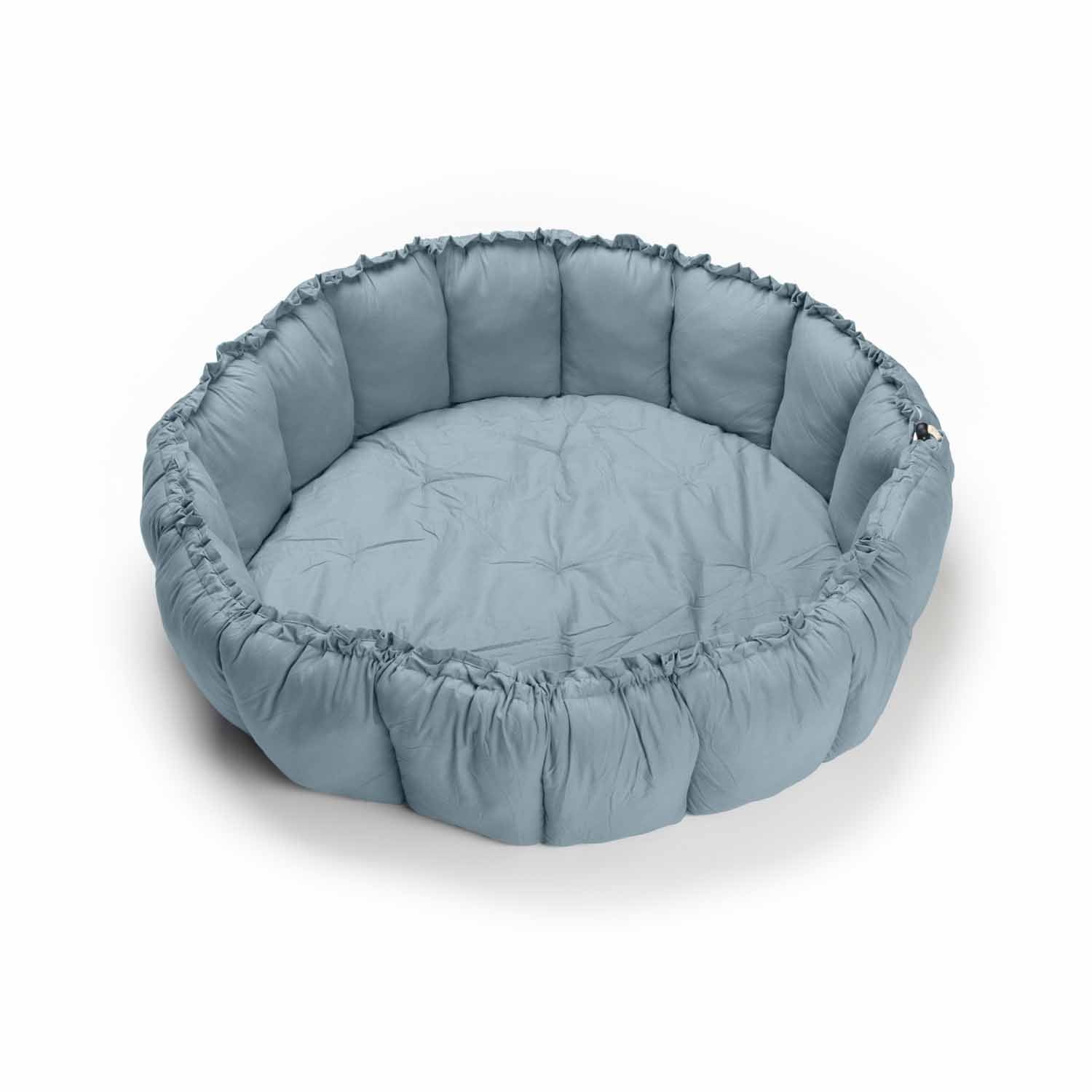 Play & Go Tapis D'éveil Coton Bio - Bloom Dusty Blue