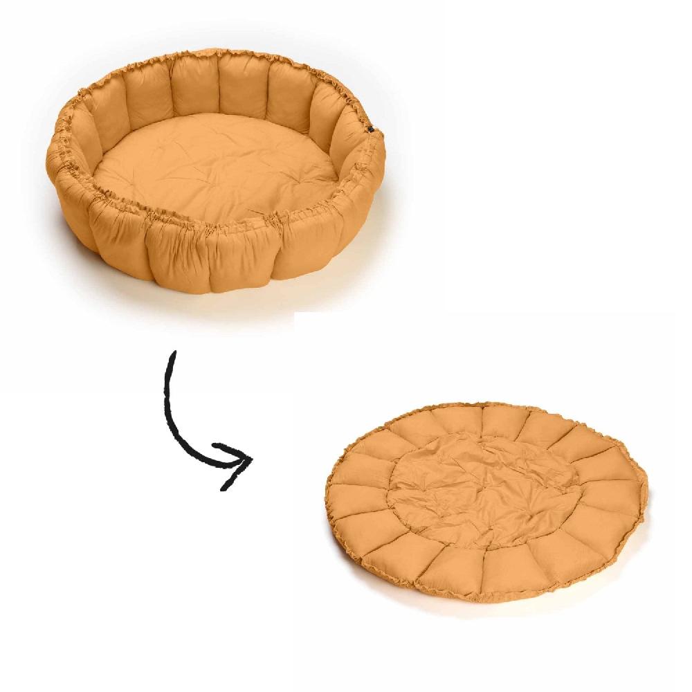 play & go Tapis d'éveil Coton Bio - Bloom Mustard