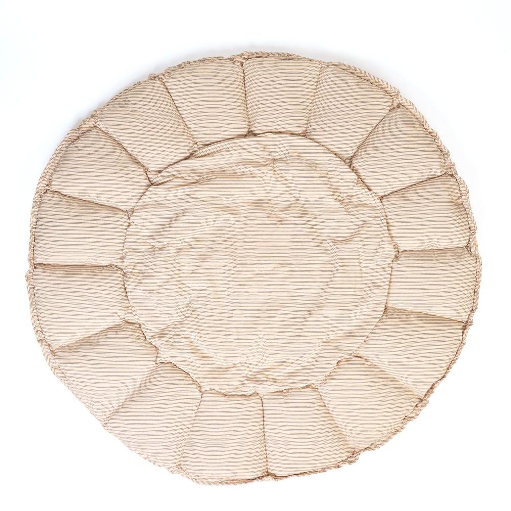 Play & Go Tapis D'éveil Coton Bio - Bloom Stripes Blue