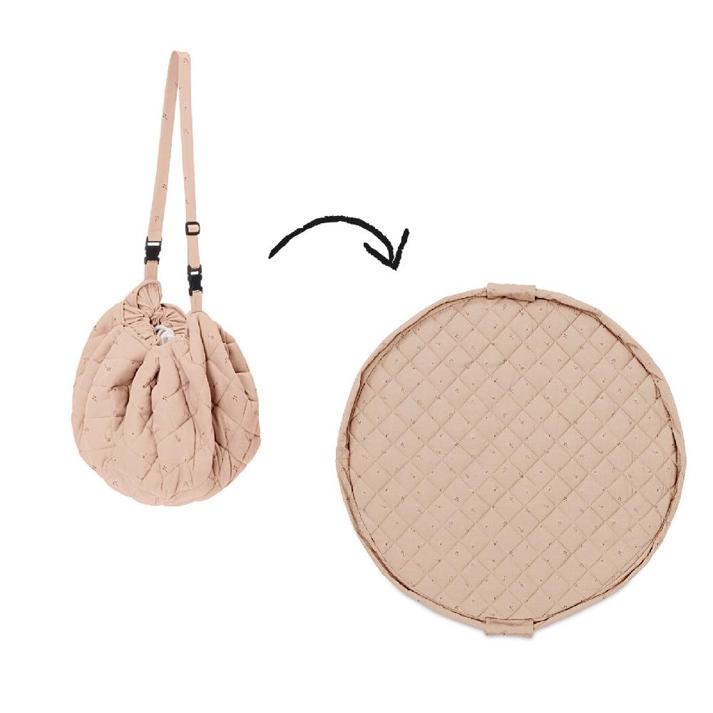 play & go Tapis d'éveil Coton Bio - Fleuri