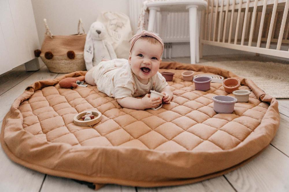 Play & Go Tapis D'éveil Coton Bio - Tawny Brown