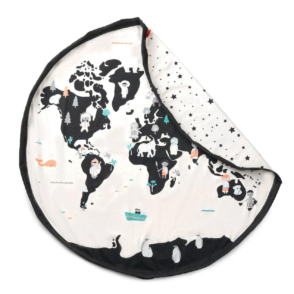 play & go Worldmap Sac De Rangement - Tapis De Jeux