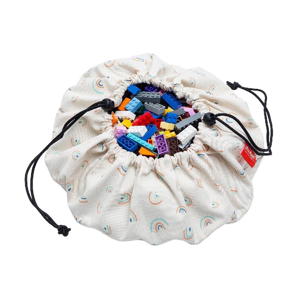 play & go Rainbow Mini Sac De Rangement - Tapis De Jeux