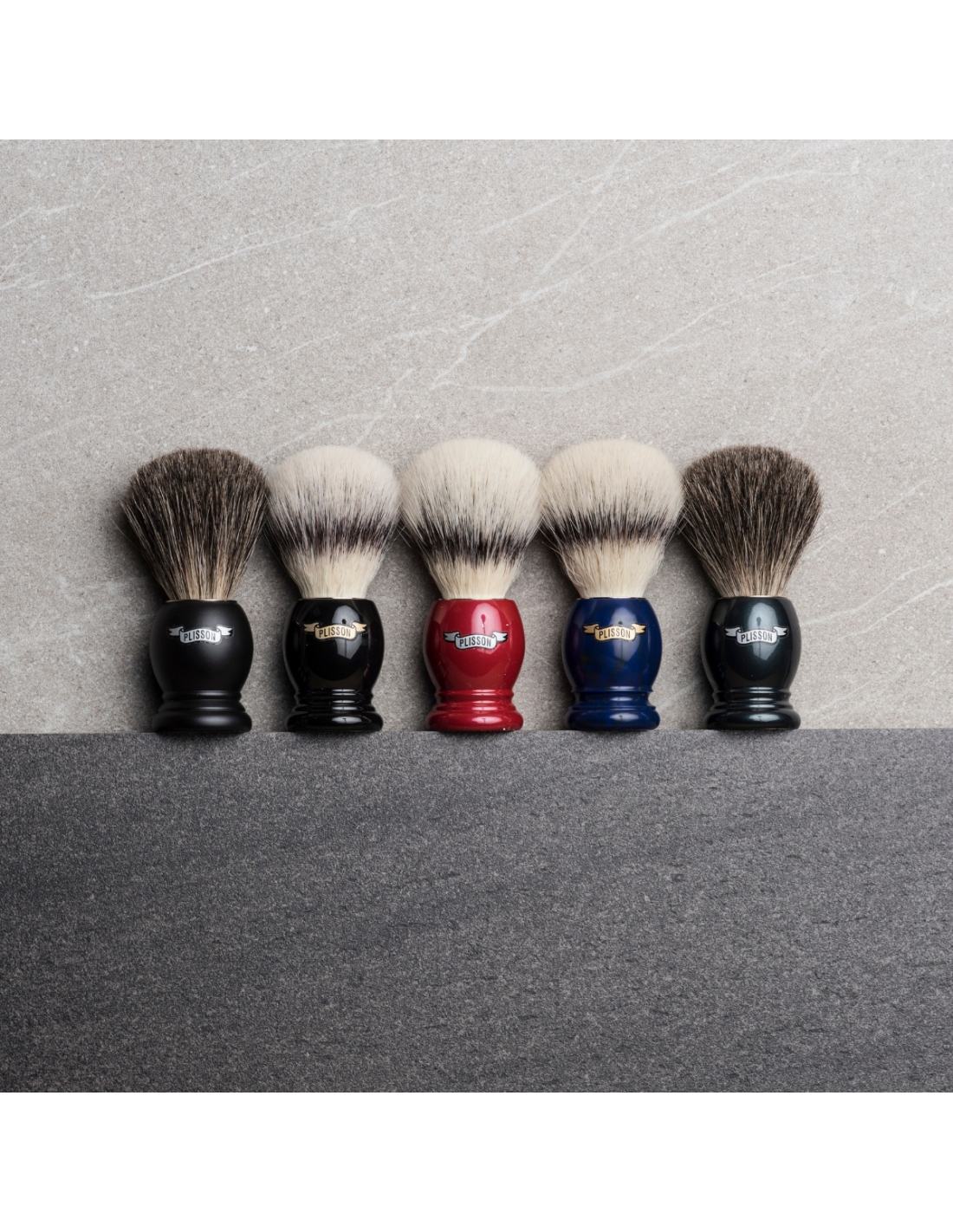 Plisson Blaireau Essentiel Gris De Russie - 9 Couleurs