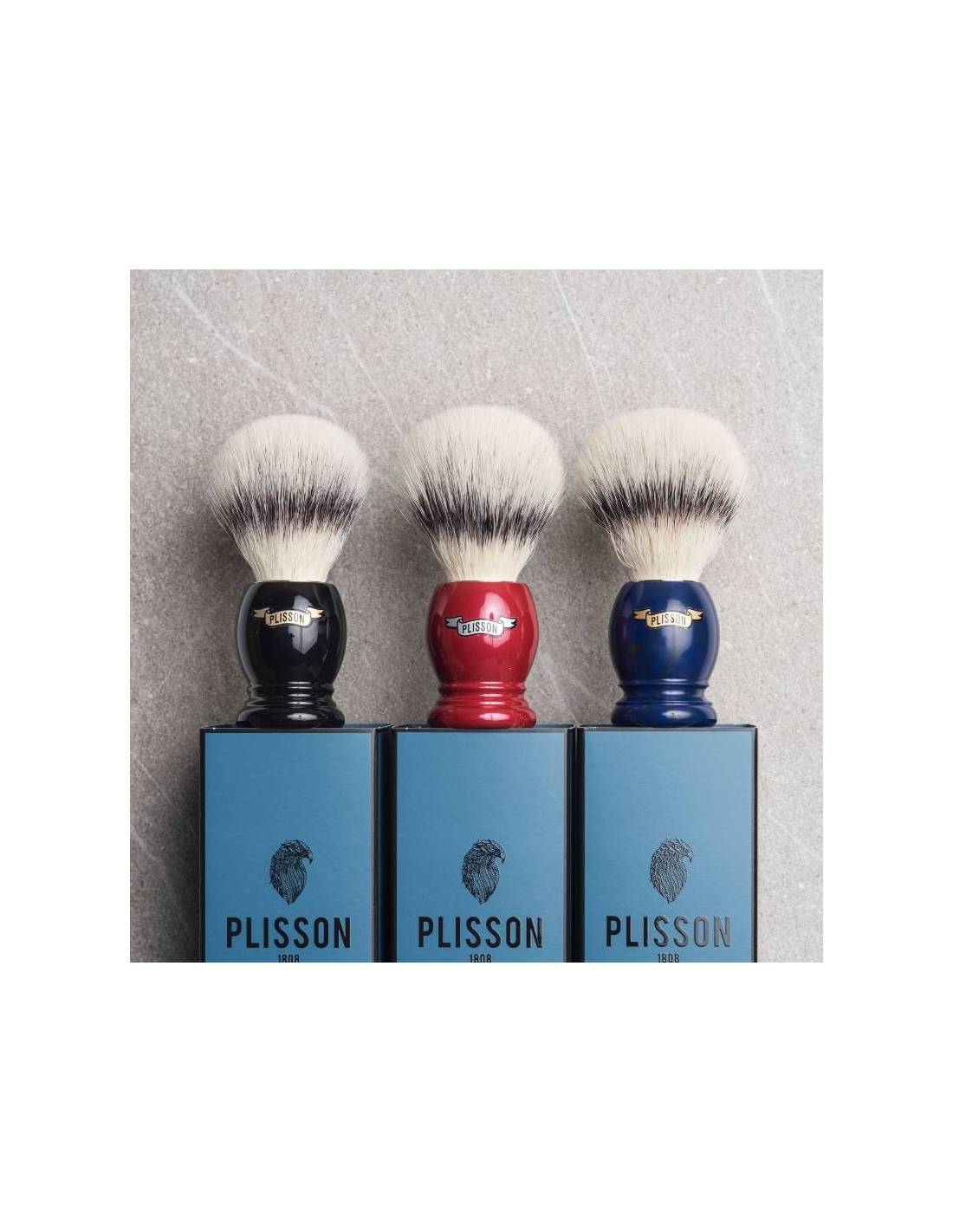 Plisson Blaireau Original Lazuli Fibre "Blanc Haute Montagne"