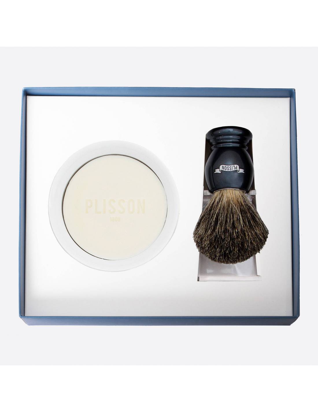 plisson Coffret Initiation Blaireau Véritable Essentiel - 9 coloris