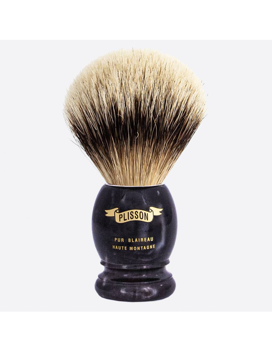 plisson Blaireau Corne Noire Blanc Haute Montagne plisson Blaireau Corne Noire Blanc Haute Montagne