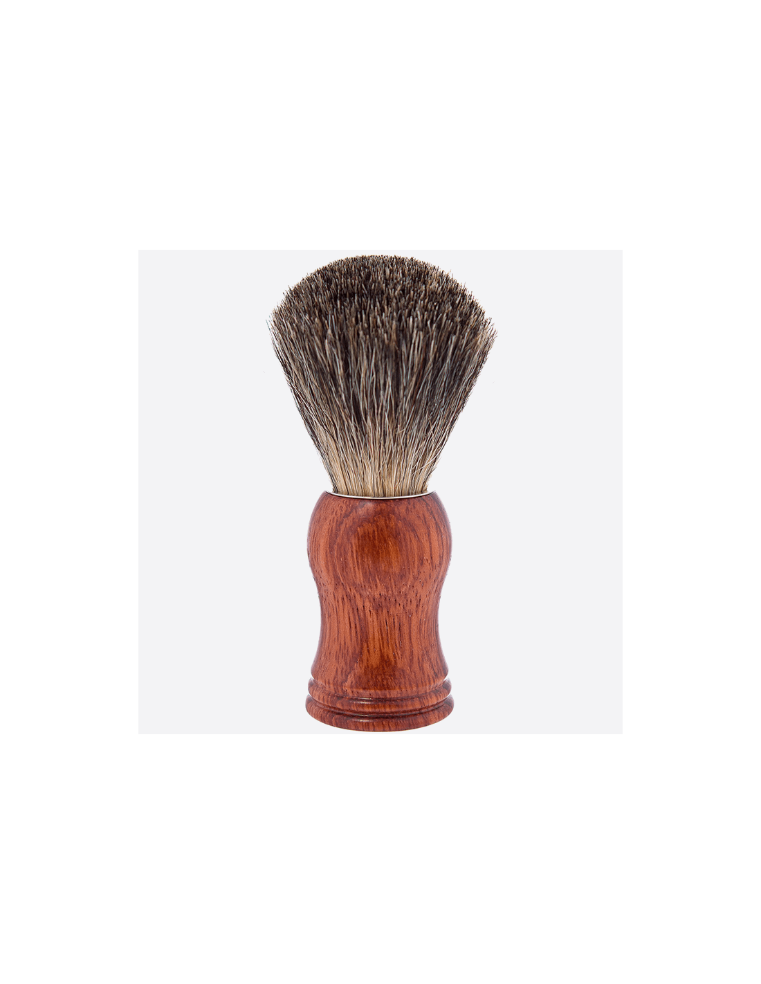 Plisson Blaireau Gris De Russie En Bubinga