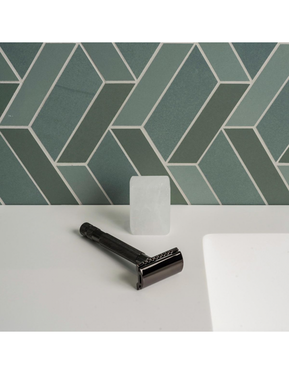 Plisson Rasoir De Sûreté Essentiel Acier Noir