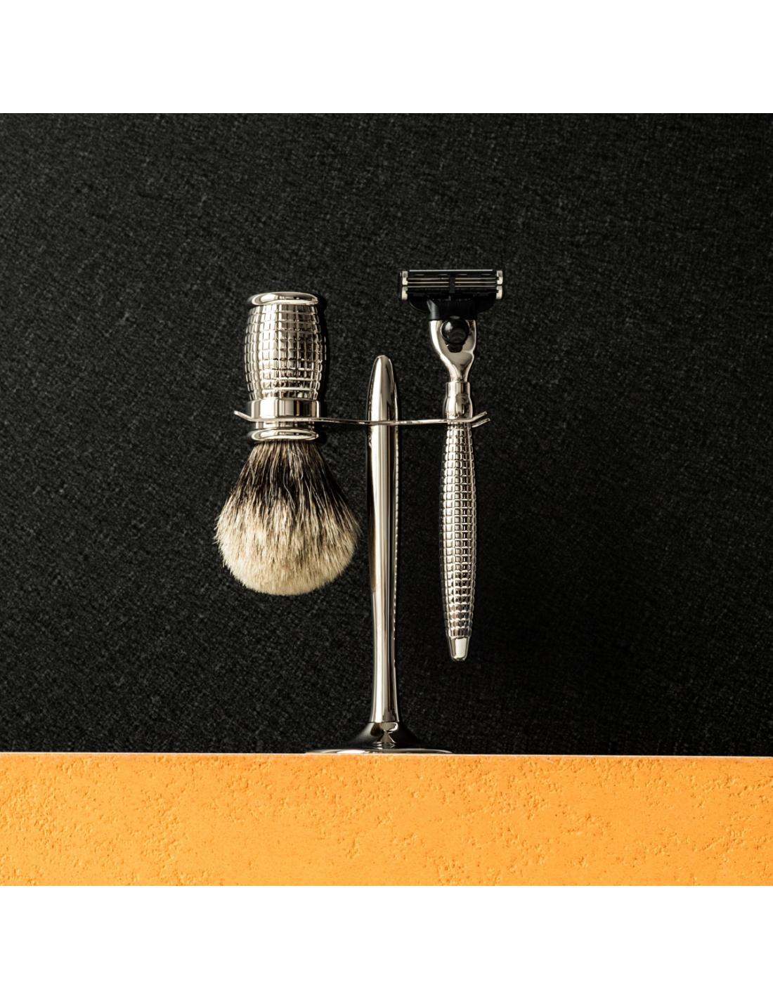 Plisson Rasoir Mach3 Diamant - Finition Palladium