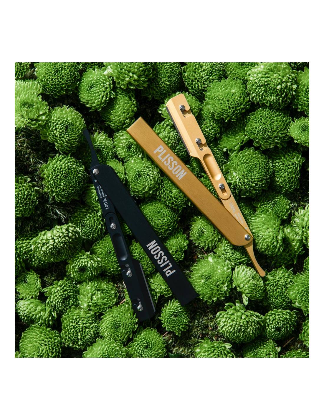 Plisson Shavette Or Aluminium