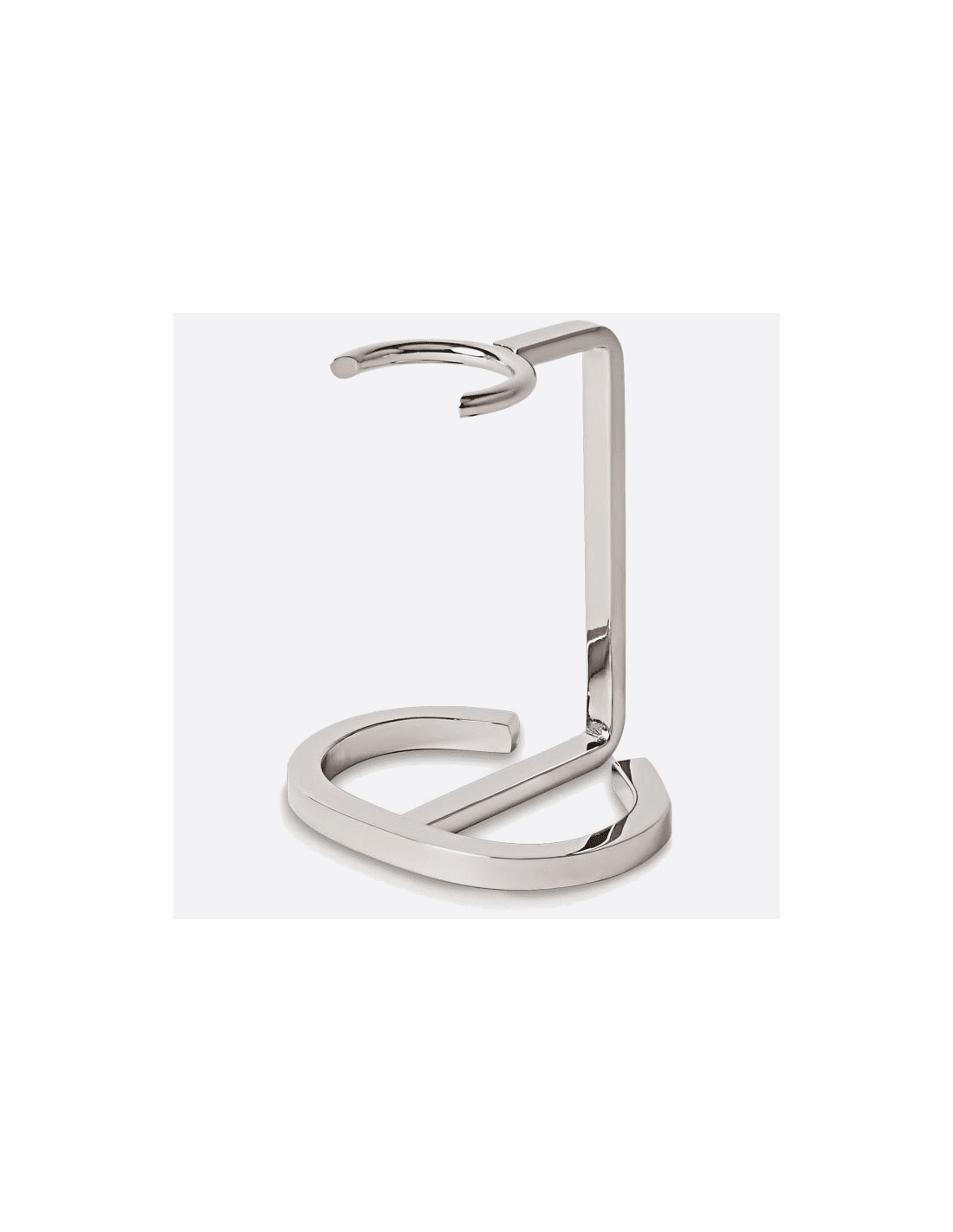 Plisson Support Blaireau Laiton Nickelé