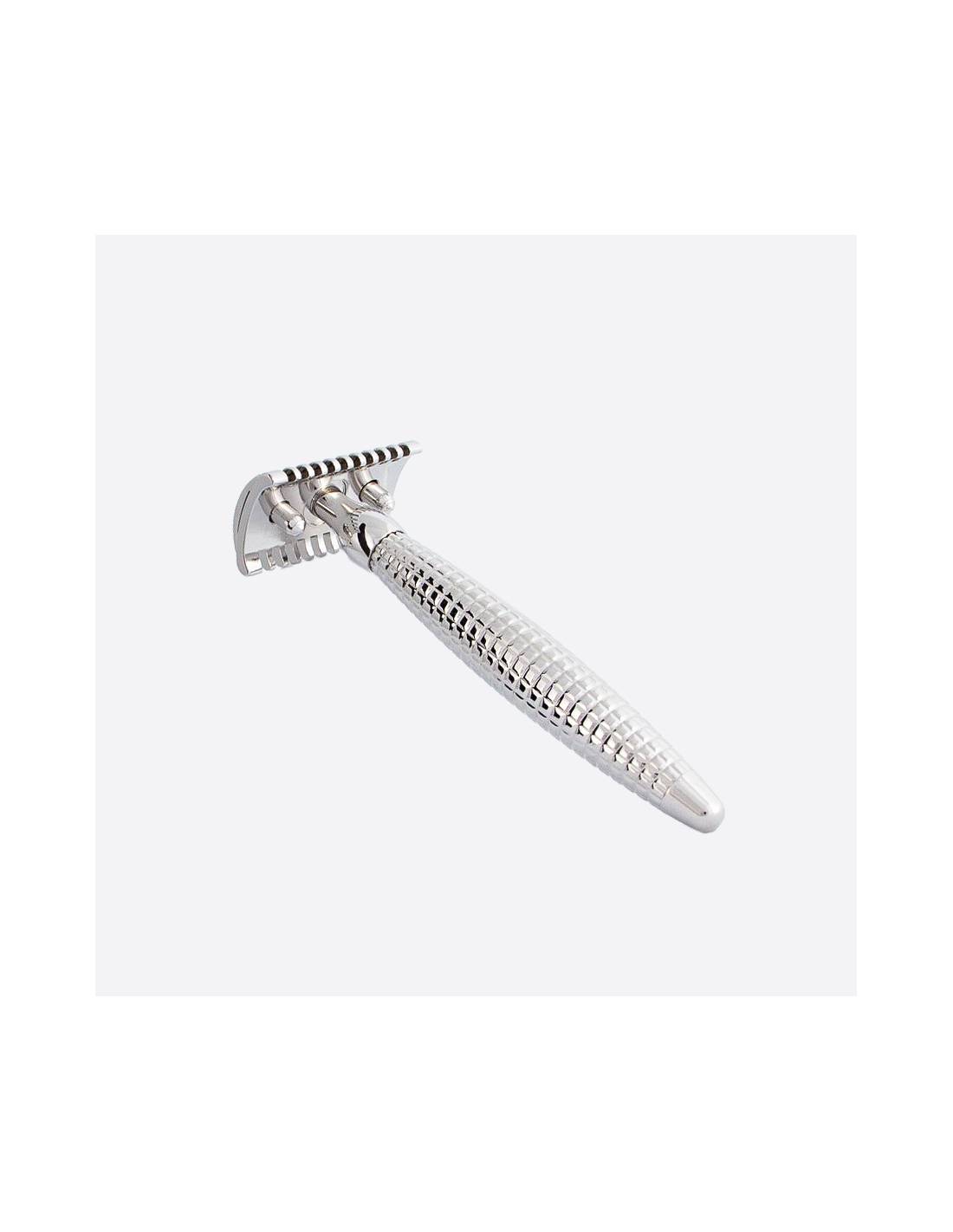 Plisson Rasoir De Sûreté Joris Diamant - Finition Palladium