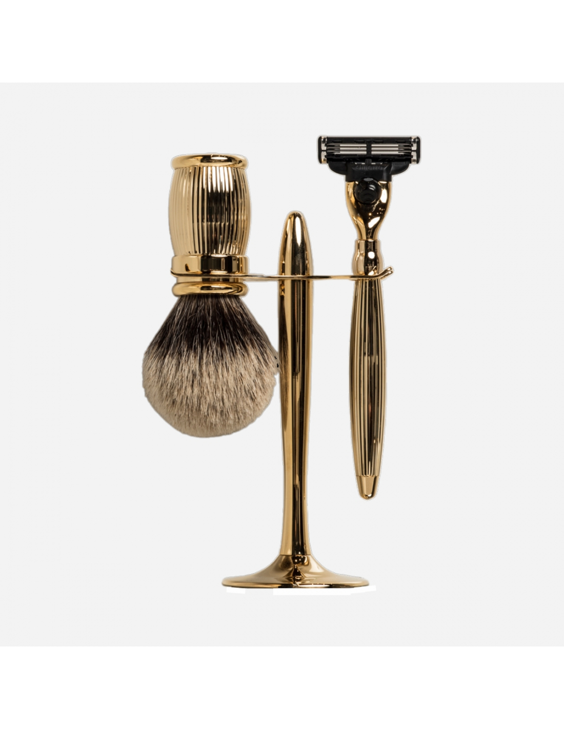 plisson Set Prestige 3 pièces finition Or 24 Carats