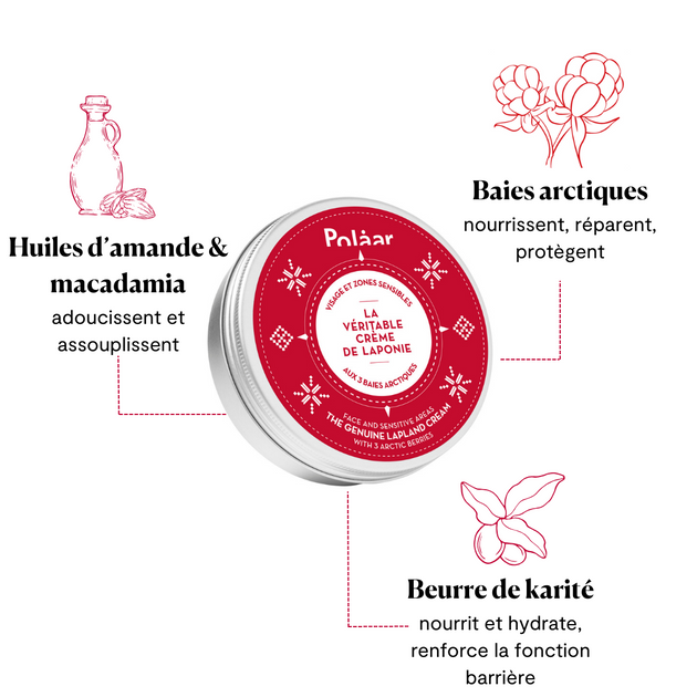 Polaar Crème Visage & Zones Sensibles Laponie