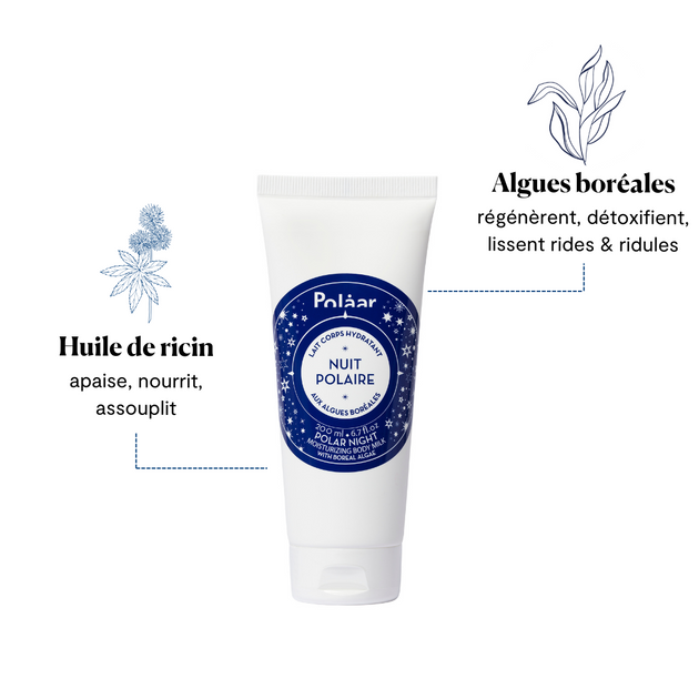 Polaar Lait Corps Hydratant Nuit Polaire