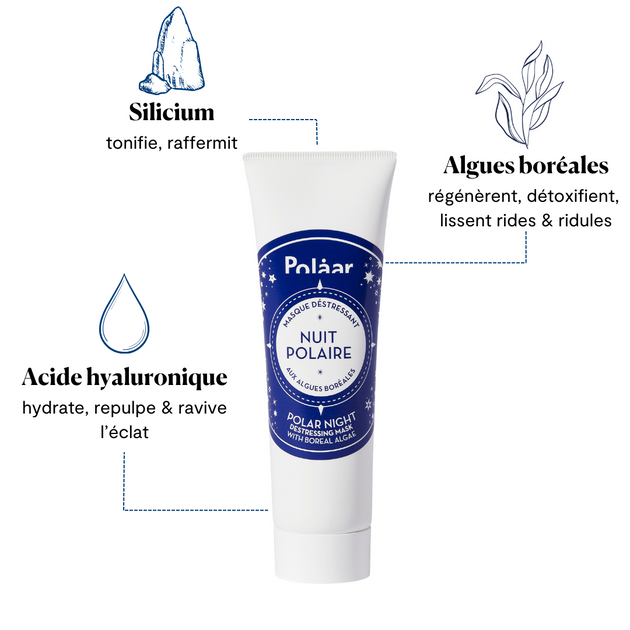 Polaar Masque Déstressant Nuit Polaire