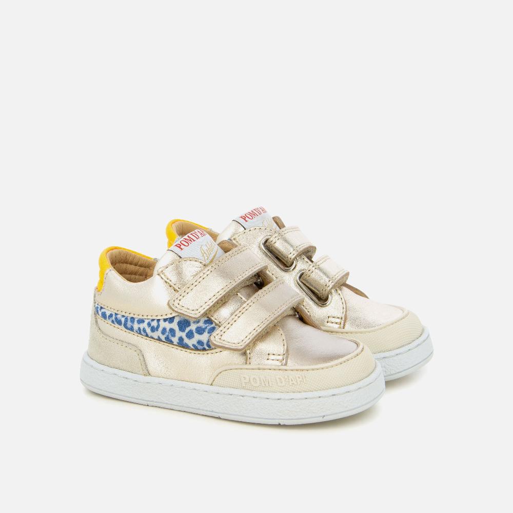 pom dapi MOUSSE BACKY CUIR LISSE MULTI