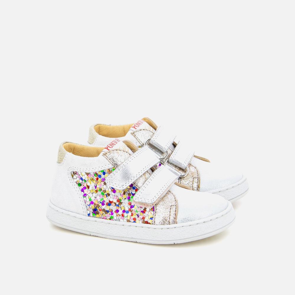 pom dapi MOUSSE EASY TOP CUIR METALLISE MULTI