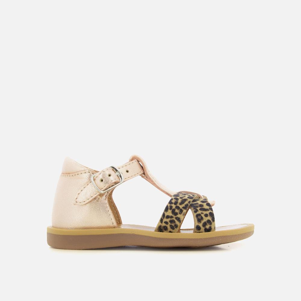 Pom Dapi POPPY XEXE CUIR METALLISE MULTI