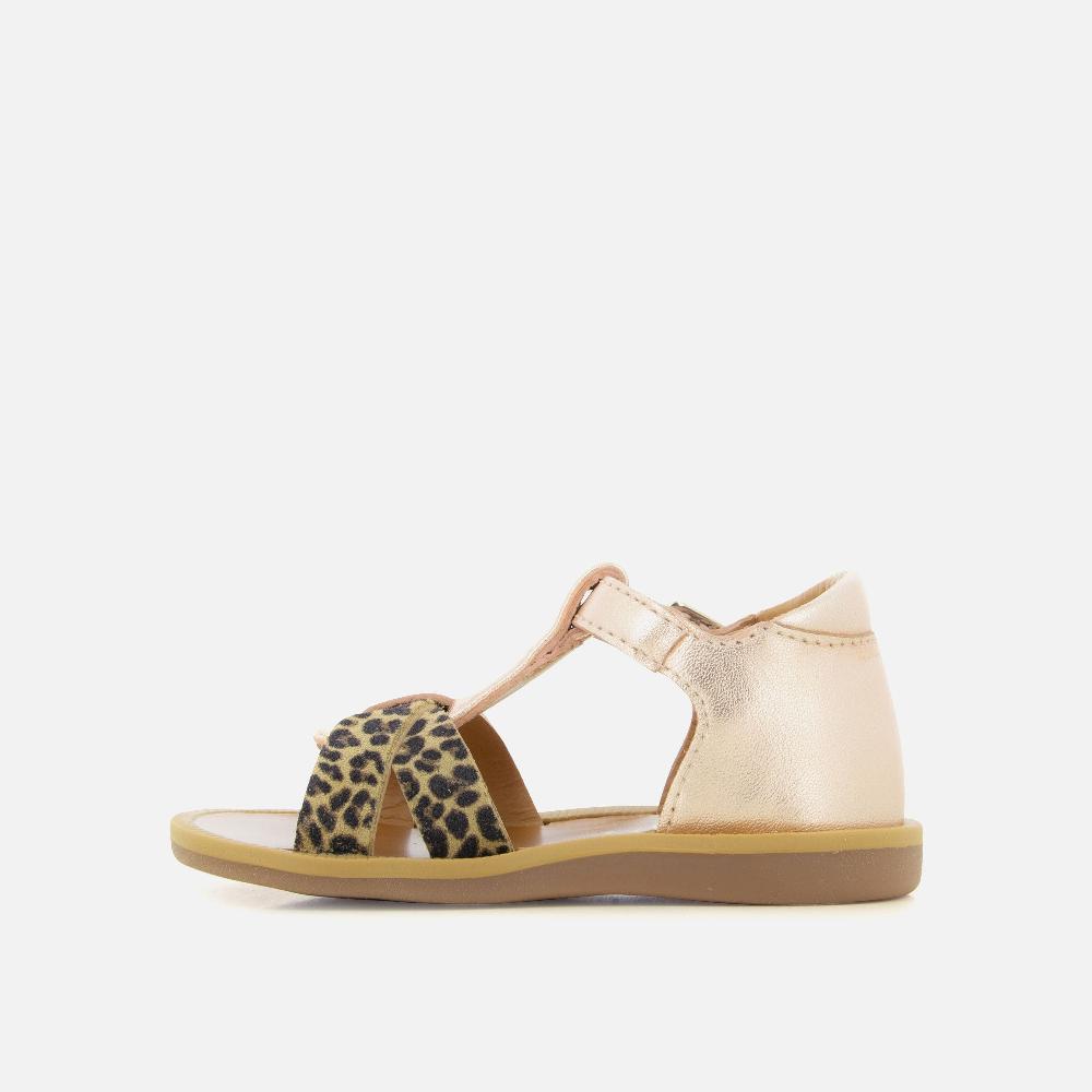 Pom Dapi POPPY XEXE CUIR METALLISE MULTI