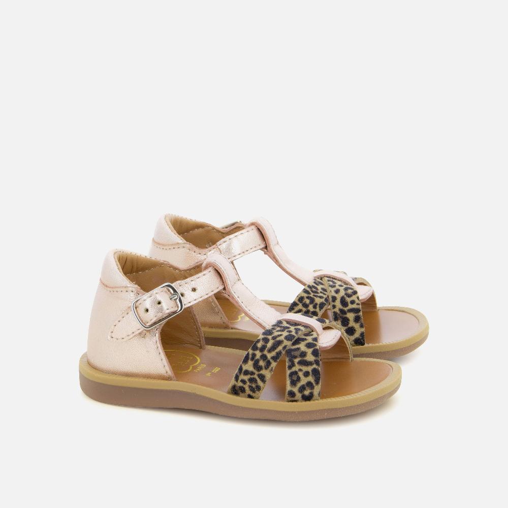 pom dapi POPPY XEXE CUIR METALLISE MULTI