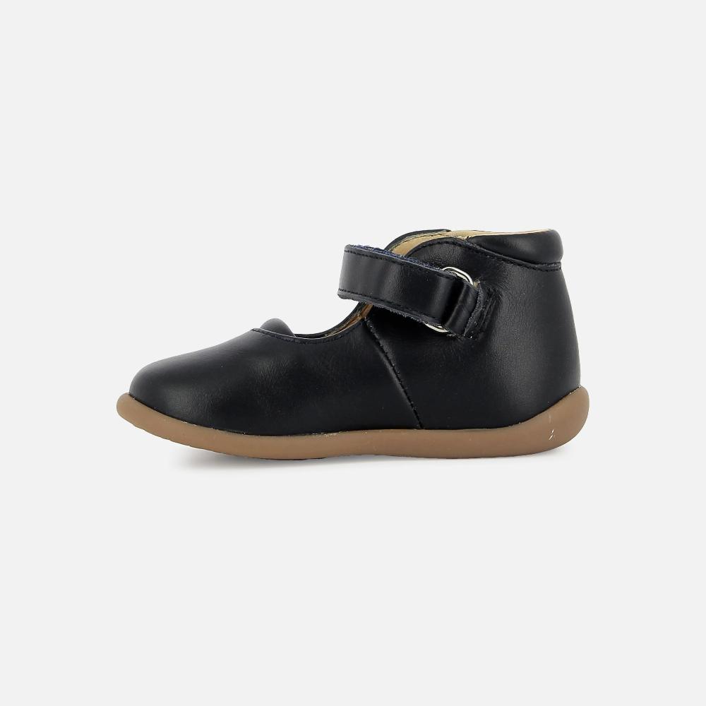 Pom Dapi STAND-UP MARY CUIR LISSE BLEU