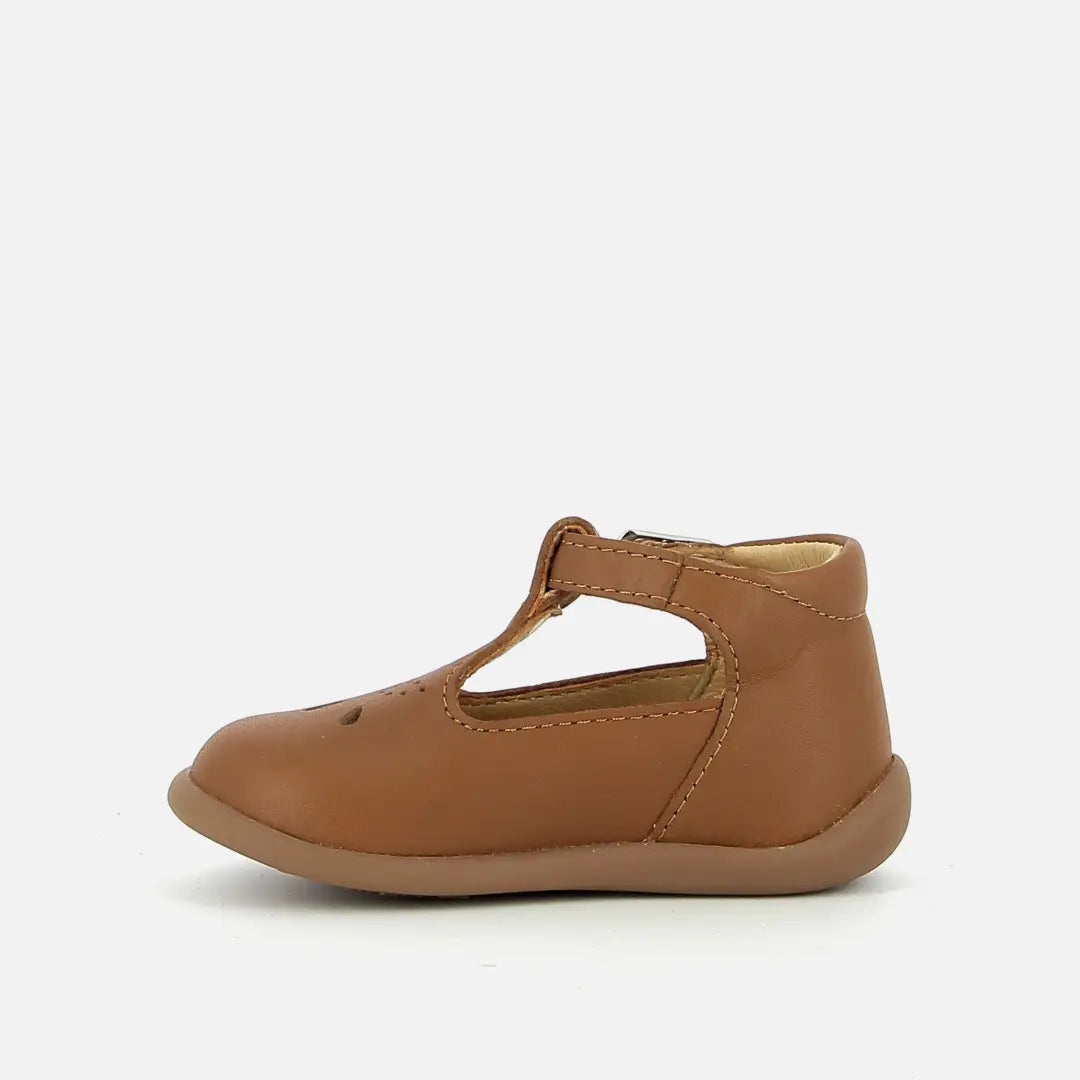 Pom Dapi STAND-UP SALOME CUIR LISSE MARRON