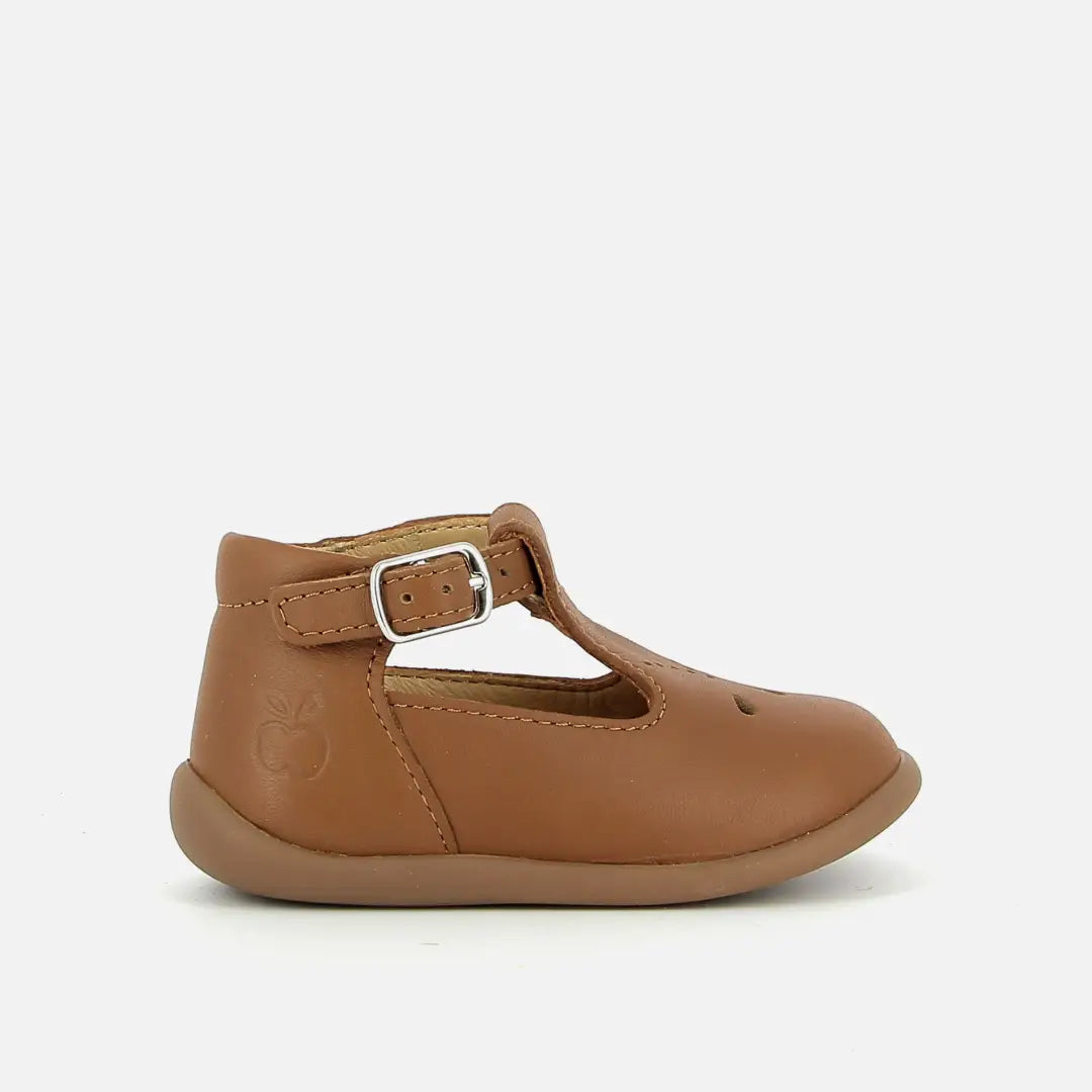 Pom Dapi STAND-UP SALOME CUIR LISSE MARRON