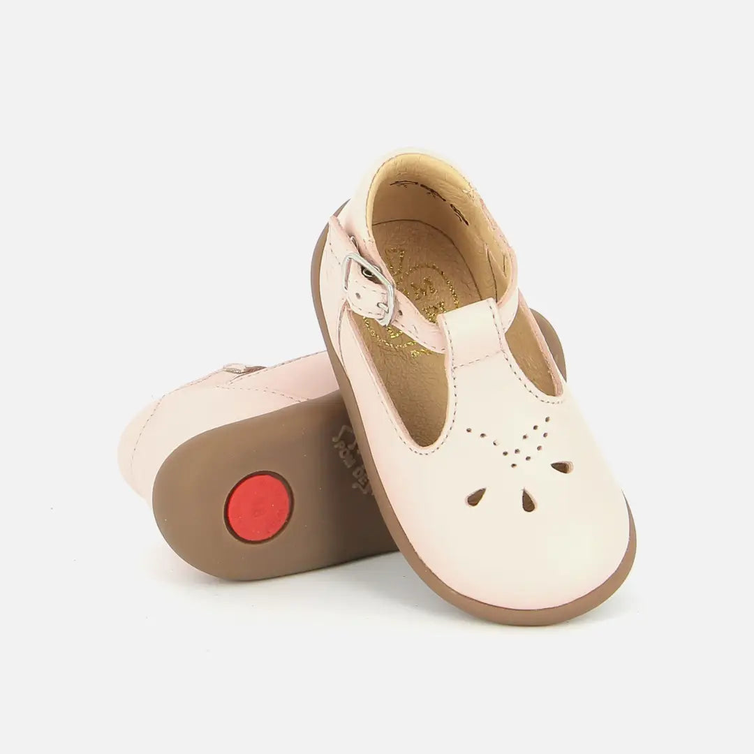 Pom Dapi STAND-UP SALOME CUIR LISSE ROSE