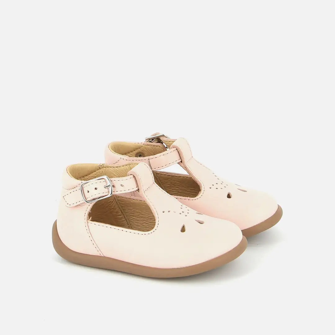 pom dapi STAND-UP SALOME CUIR LISSE ROSE