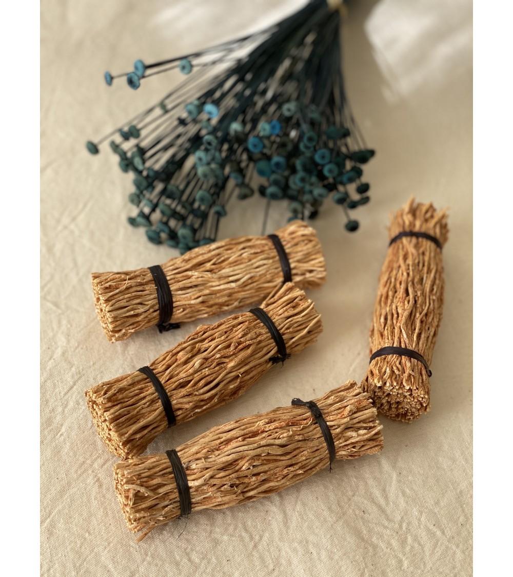 pompon bazar ANTI-MITES NATUREL en RACINES de VETIVER