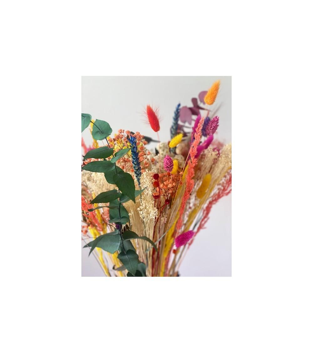 Pompon Bazar BOUQUET SEVENTIES MULTICOLORE Grand Format