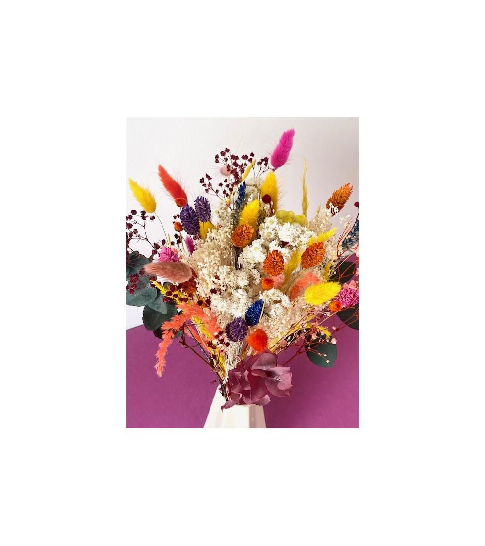 Pompon Bazar BOUQUET SEVENTIES MULTICOLORE Petit Format