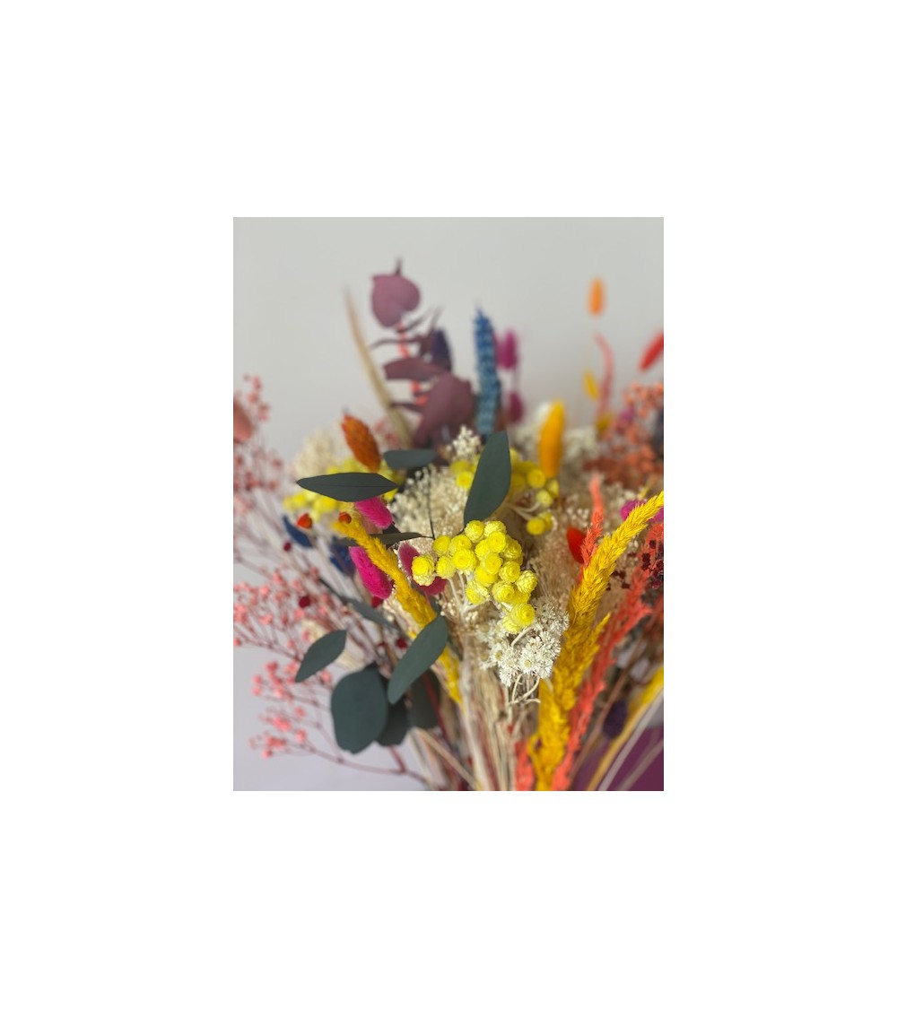 Pompon Bazar BOUQUET SEVENTIES MULTICOLORE Petit Format