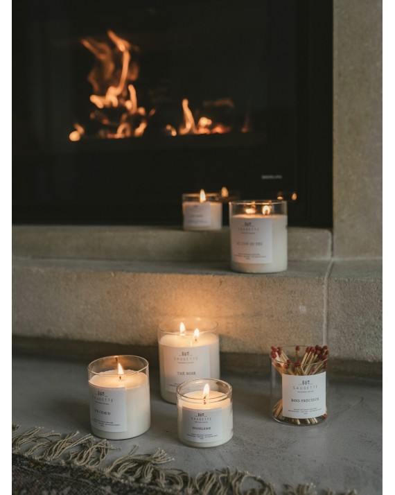 Pompon Bazar FORÊT De SAPINS - BOUGIE ARTISANALE PARFUMÉE à La CIRE DE SOJA NATURELLE