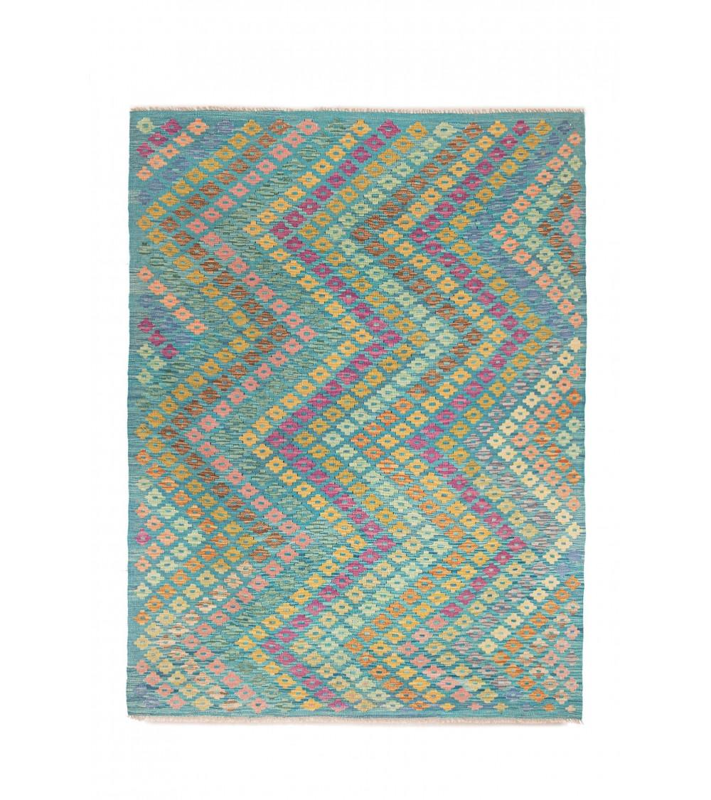 pompon bazar KILIM AFGHAN PACHTOUNE 237 x 179 cm