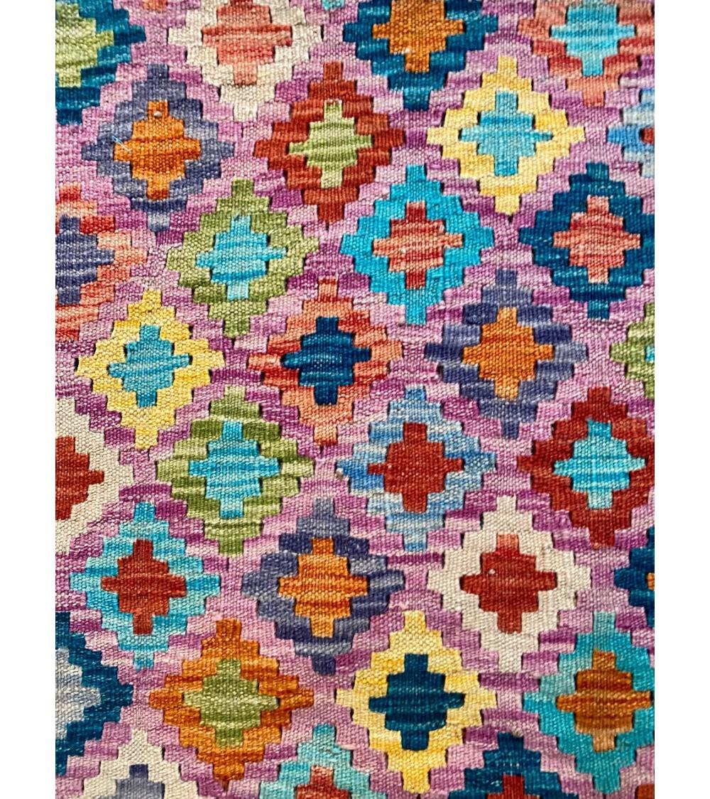 Pompon Bazar KILIM AFGHAN PACHTOUNE 240 X 179 Cm