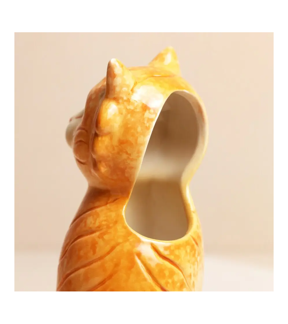 Pompon Bazar VASE En CERAMIQUE "CHAT" 17cm