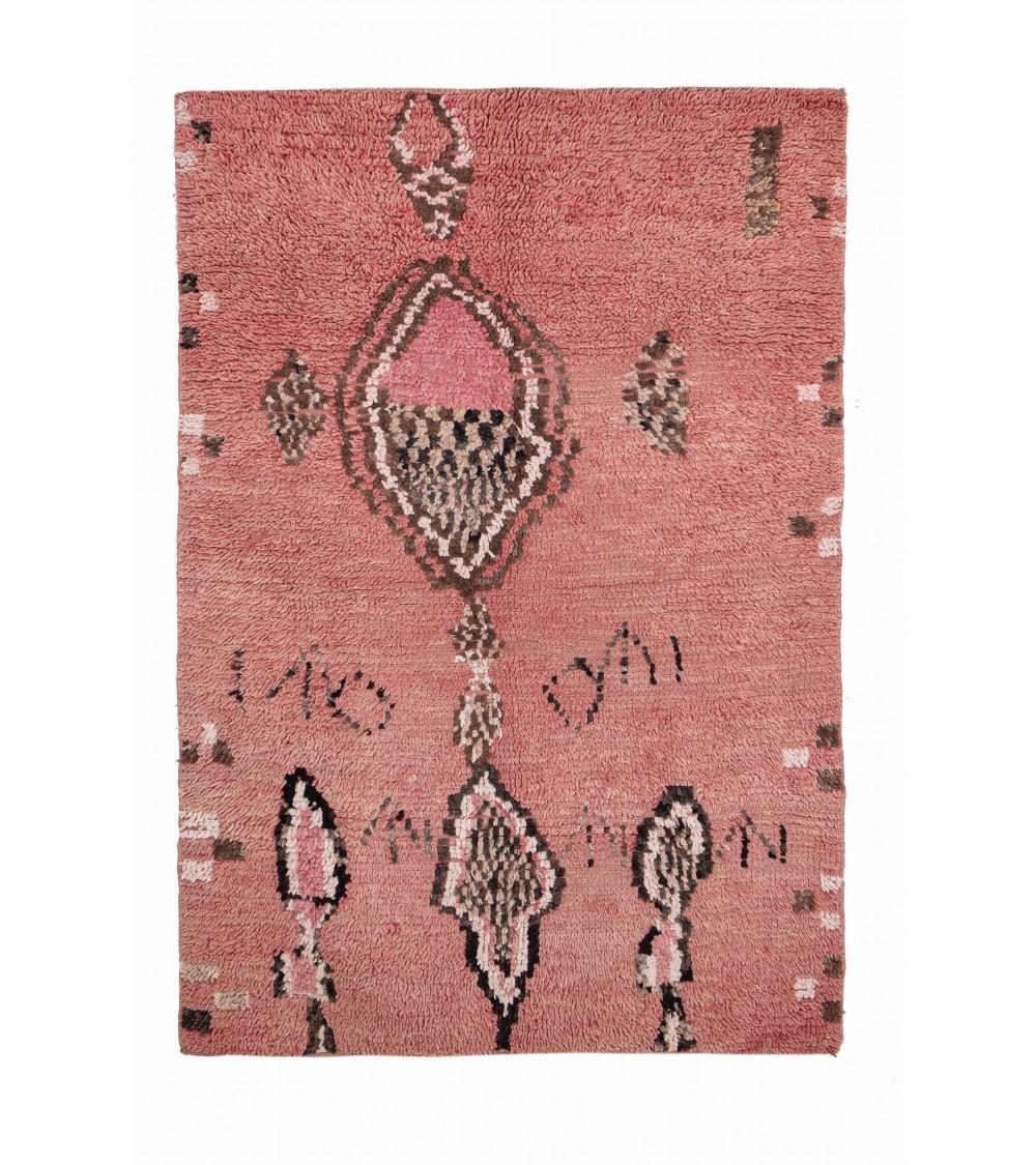 pompon bazar TAPIS BENI OUARAIN VINTAGE 185 x 120 cm