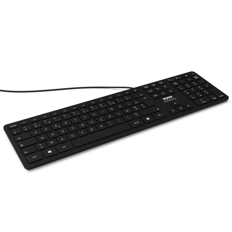 Pompon Bazar Clavier Filaire USB Professionnel Qwerty