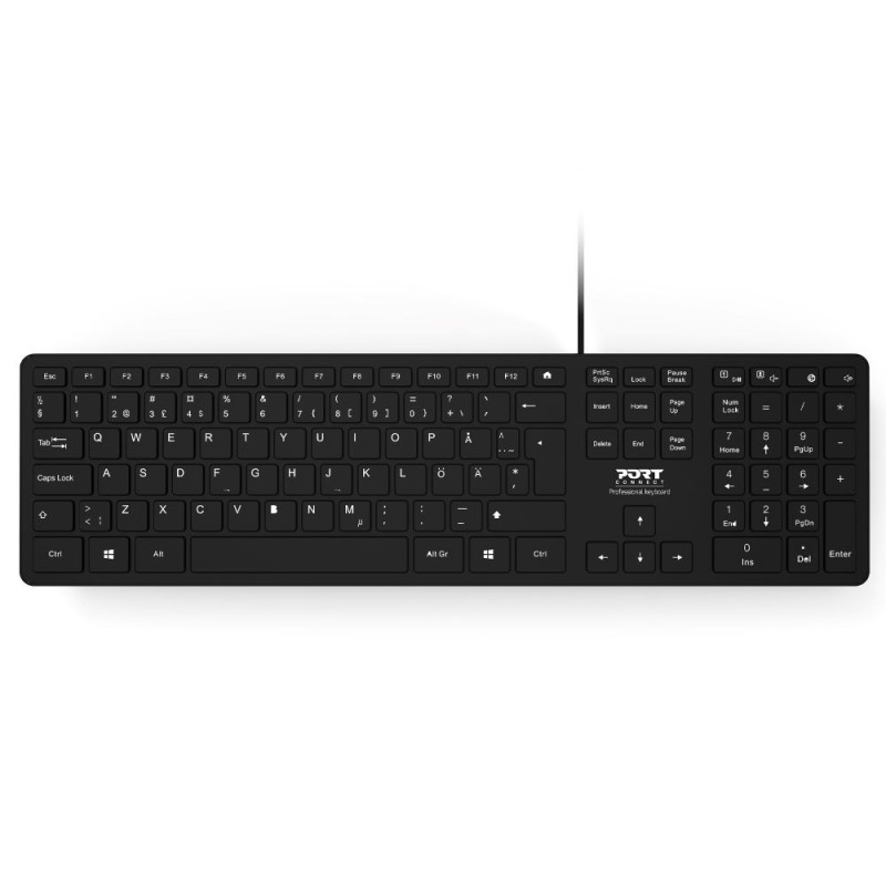 pompon bazar Clavier filaire USB Professionnel Qwerty