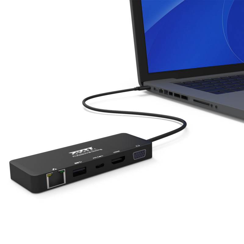 Pompon Bazar Station D'accueil Mobile 1 X 4K USB-C 4 Périphériques 85W